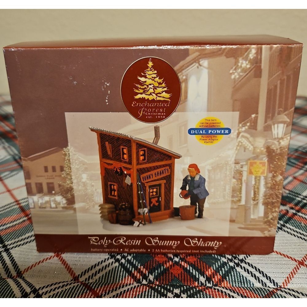 Lemax "Sunny Shanty" The Enchanted Forest Collection Village Accessory